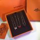 Perfect Replica Hermes H Necklace-White And Rose Gold (9)_th.JPG